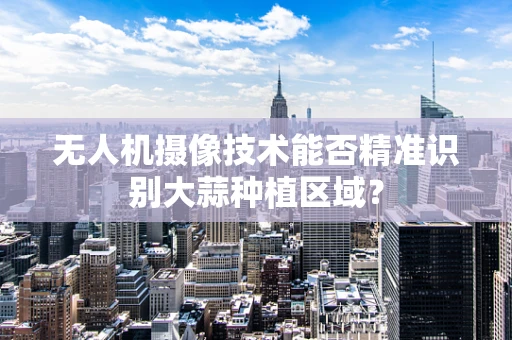无人机摄像技术能否精准识别大蒜种植区域？