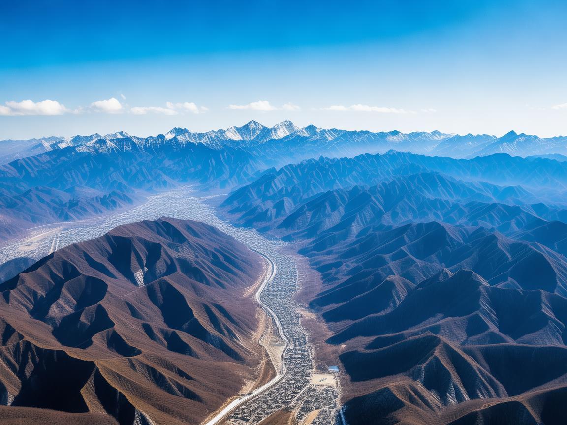 张家口,无人机摄像下的别样风光