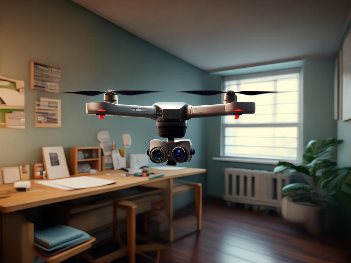 诊所诊疗室里的无人机摄像新应用