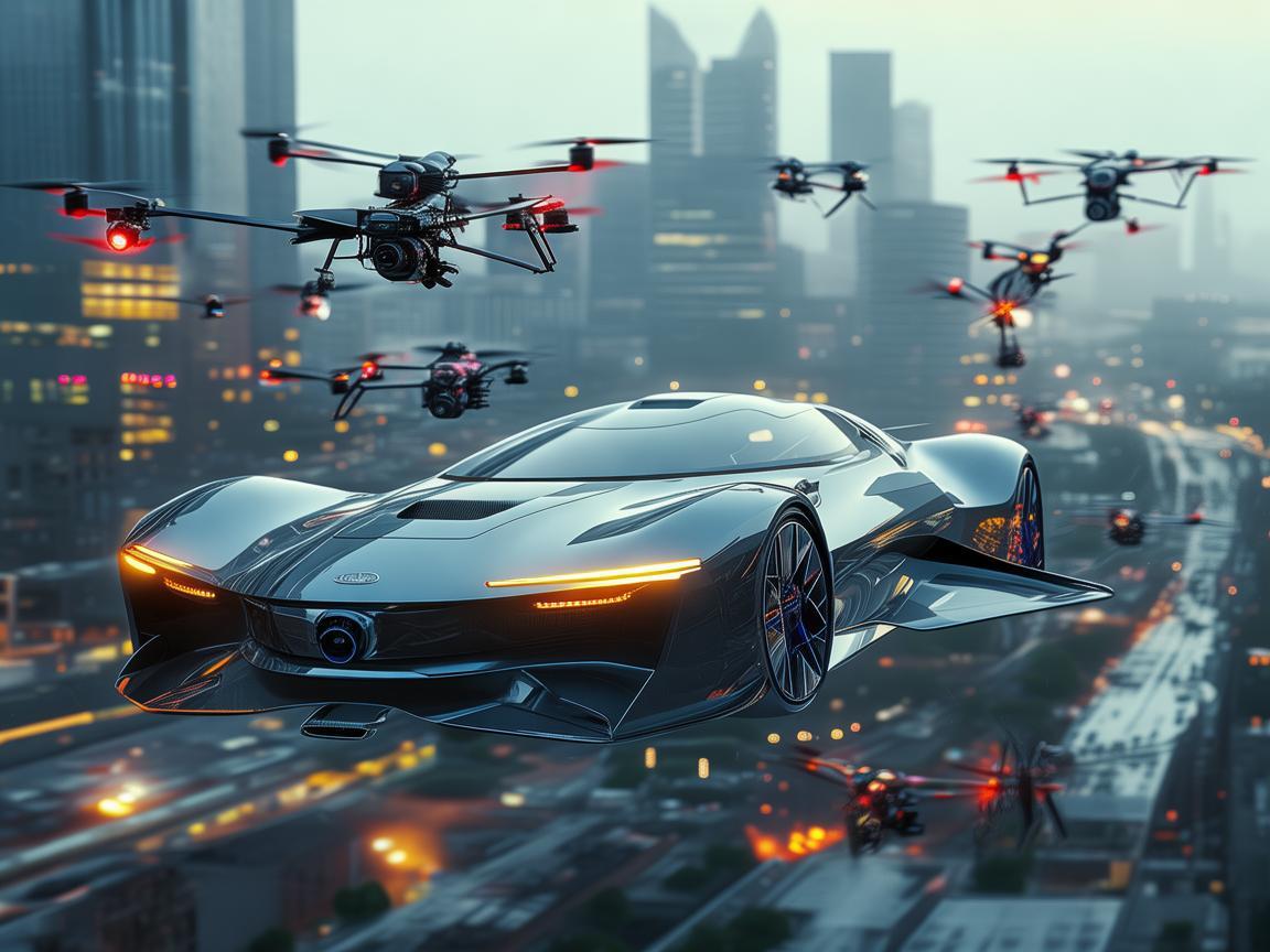 飞行汽车与无人机摄像技术的融合创新