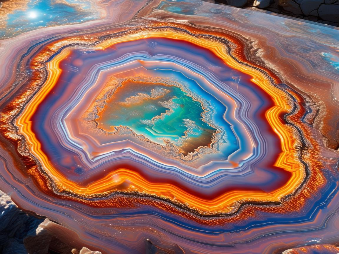 玛瑙视角,无人机摄像下的别样风采