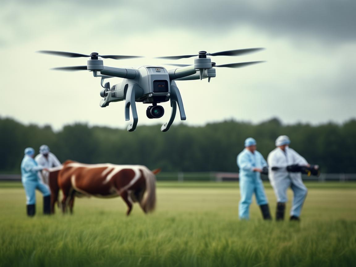 无人机摄像技术助力兽医学发展