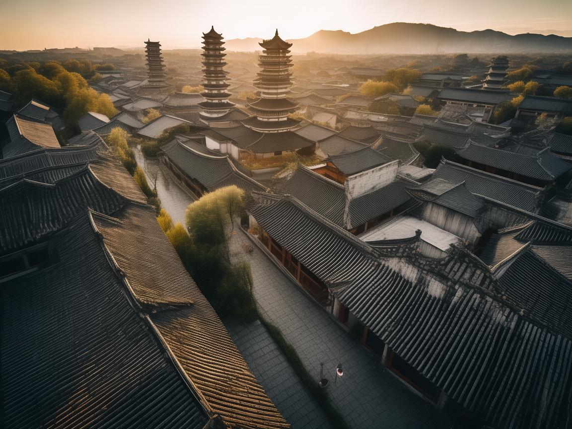 安阳,无人机摄像下的别样风采