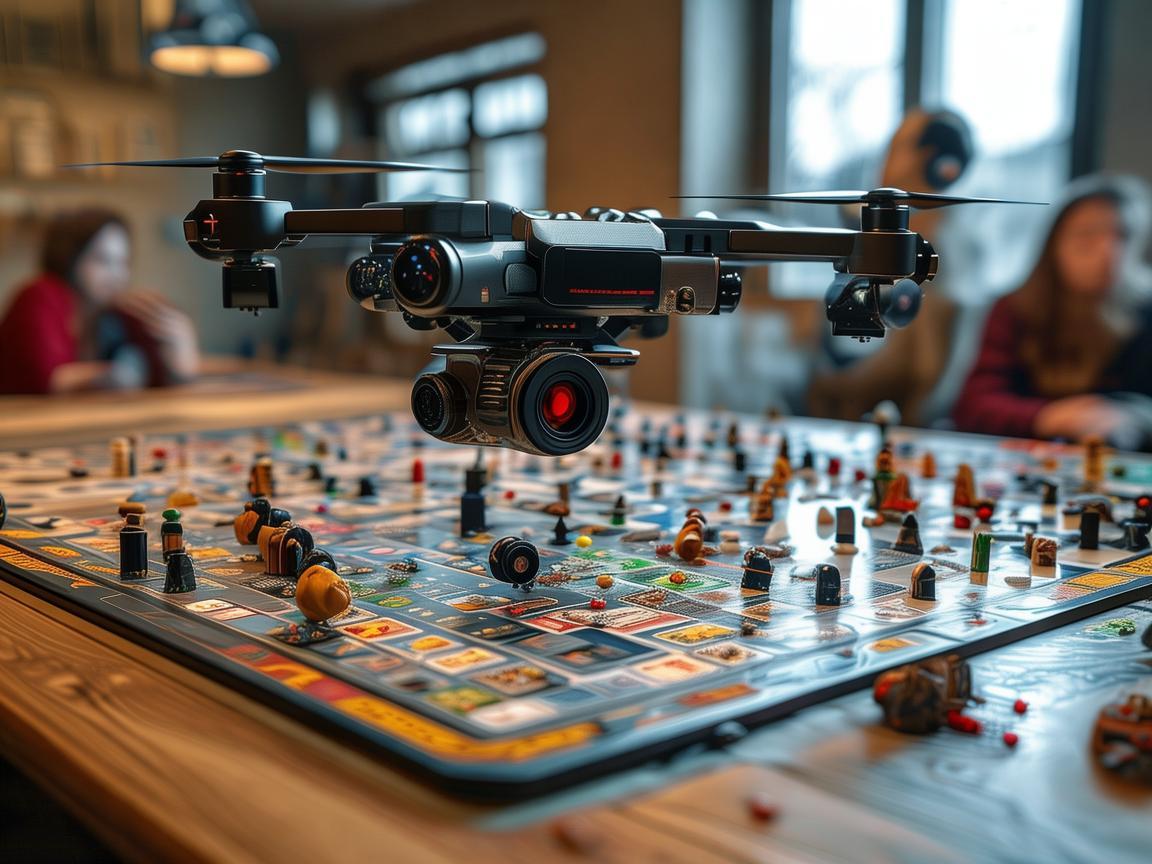 无人机摄像技术赋能桌游新体验