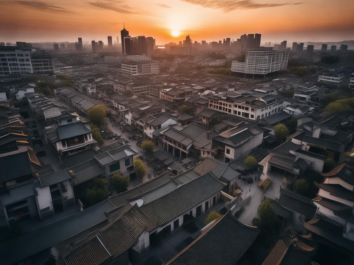 安阳,无人机摄像下的别样风采