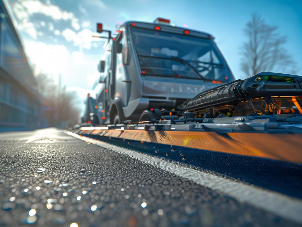 无人机摄像助力扫路车高效作业