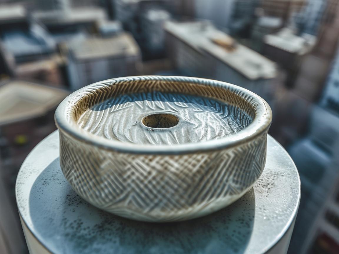 无人机视角下的烟灰缸，独特摄像新体验