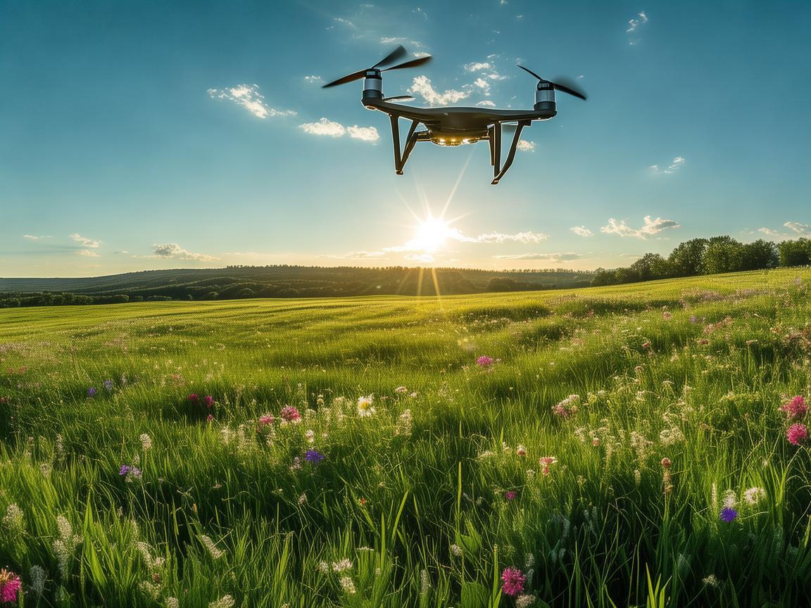 夏至时节，无人机摄像下的别样景致