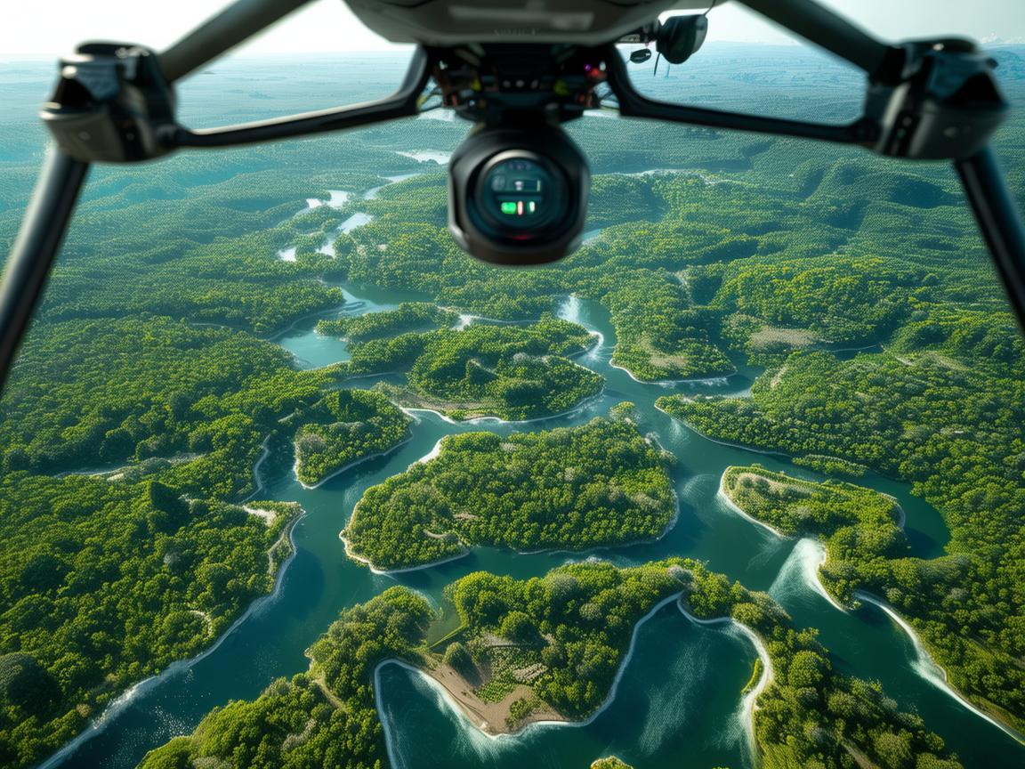 无人机摄像技术助力环境工程学探索