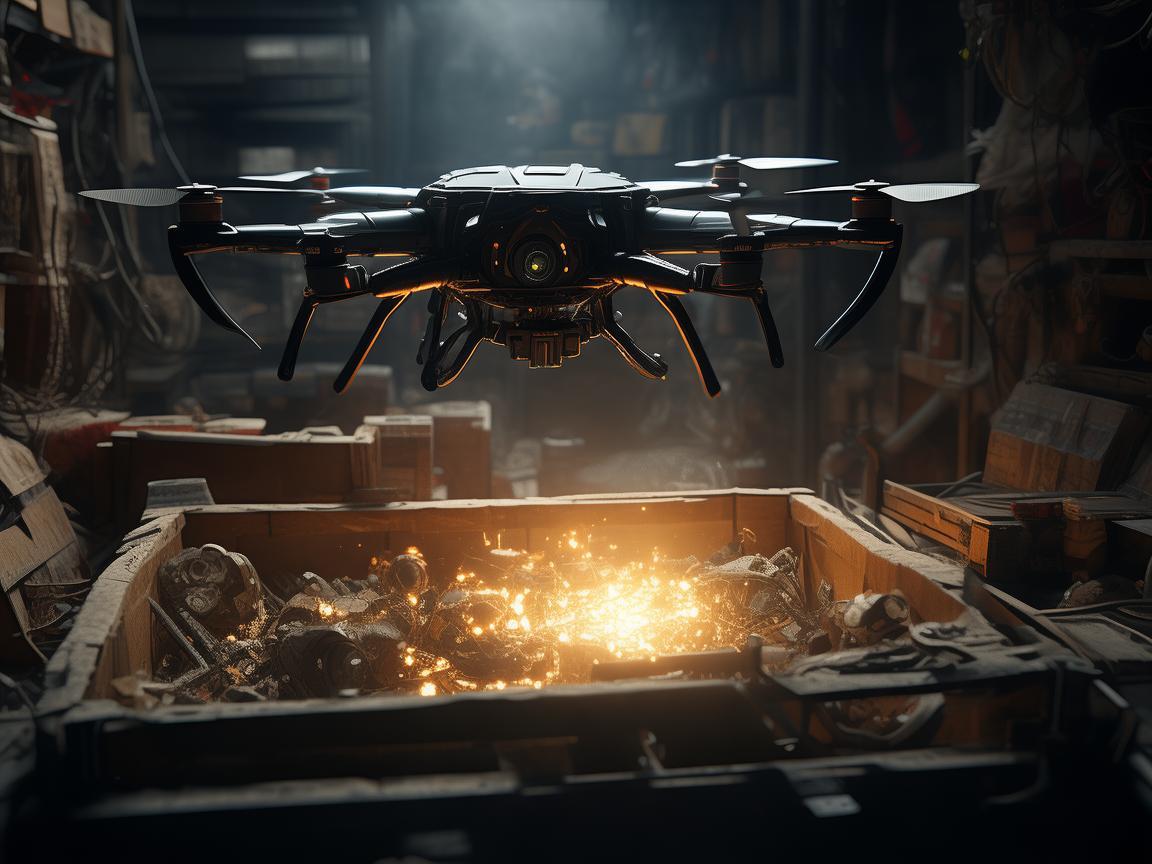 无人机摄像技术，整理箱中的影像奥秘