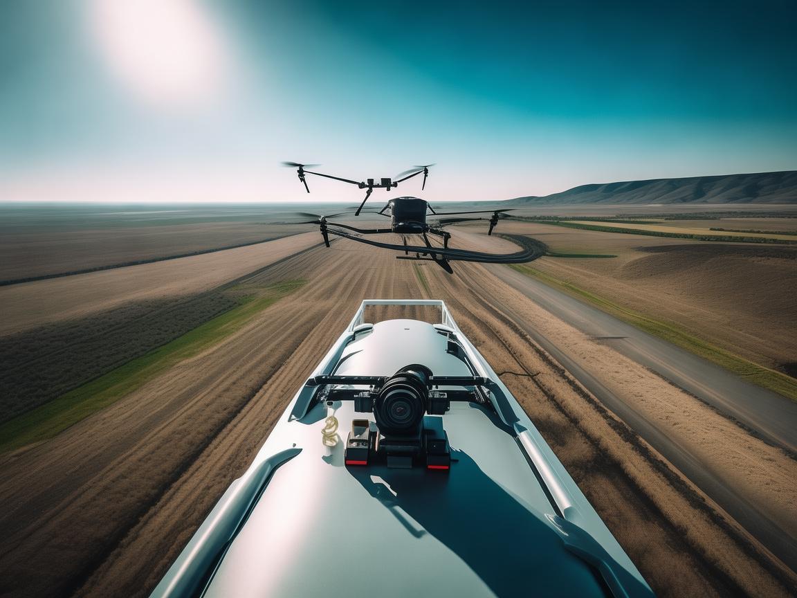 全挂车视角下的无人机摄像技术新突破