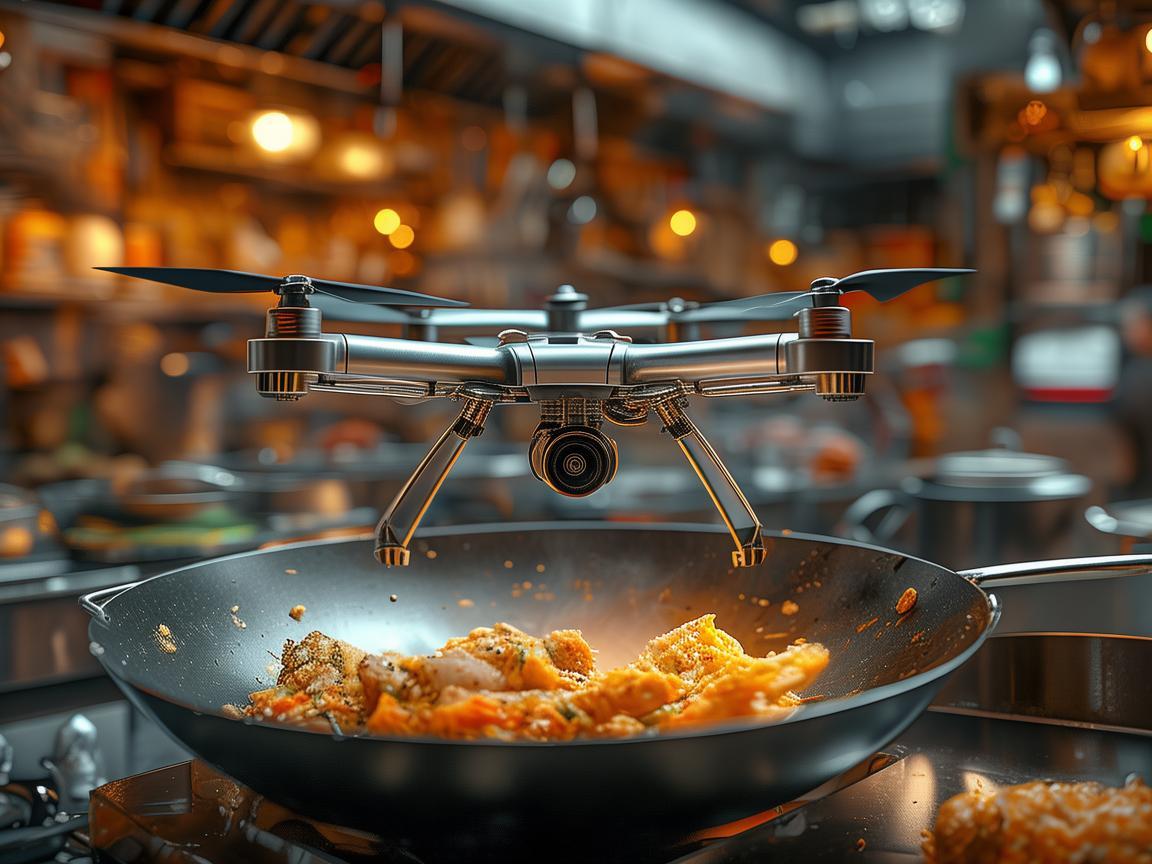 锅铲视角下的无人机摄像技术 锅铲视角下的无人机摄像技术