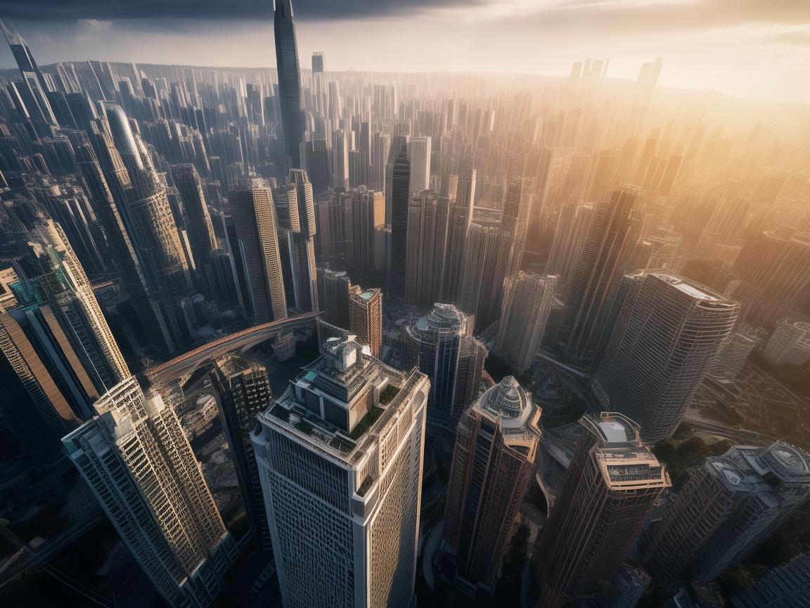 重庆上空的无人机摄像魅力 重庆上空的无人机摄像魅力