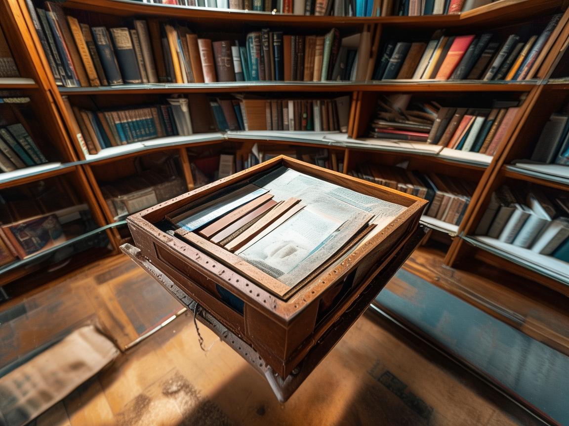 无人机摄像技术，书籍收纳袋中的别样视角