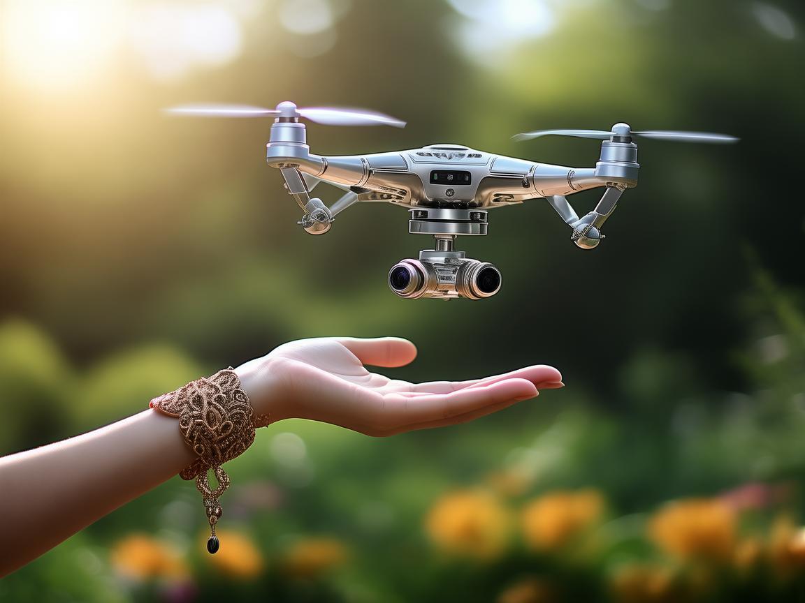 手饰与无人机摄像技术的奇妙融合