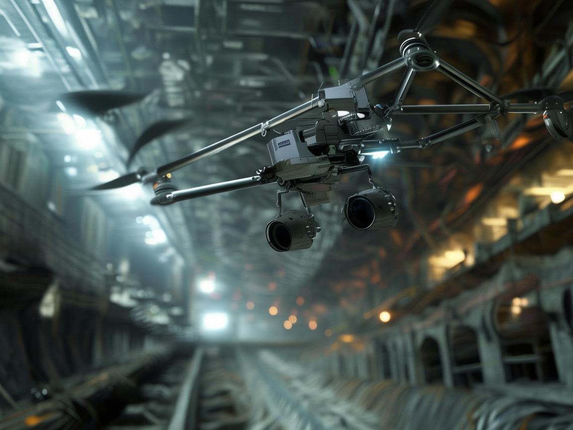 无人机摄像技术助力矿井作业洞察