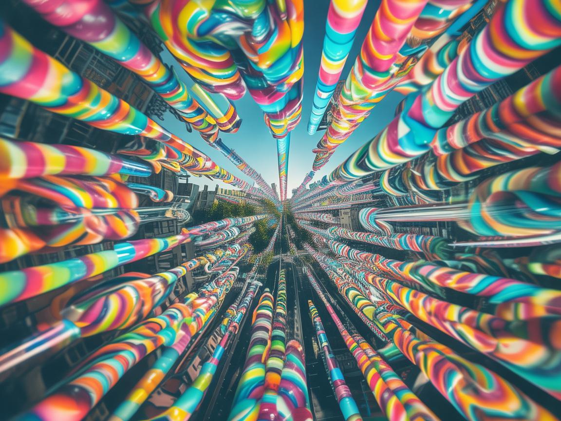 无人机摄像，棒棒糖视角下的别样精彩