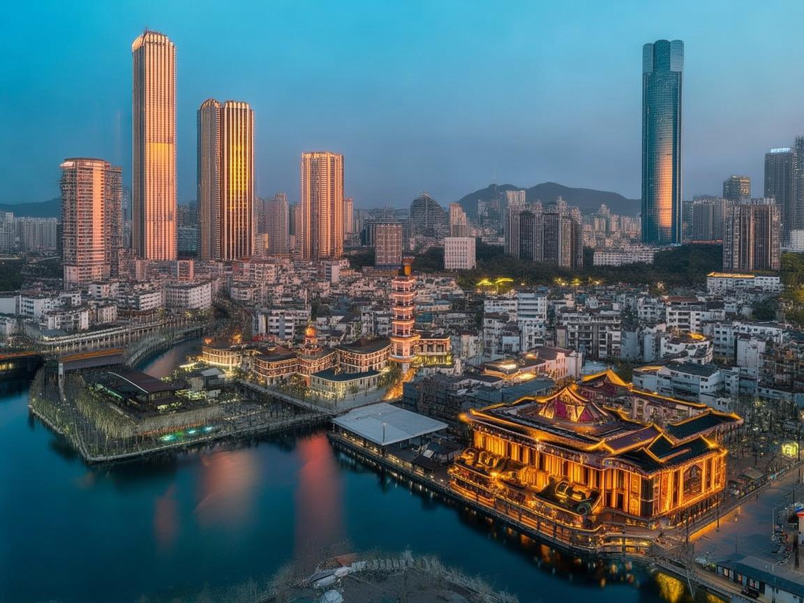 汕头，无人机摄像下的独特魅力