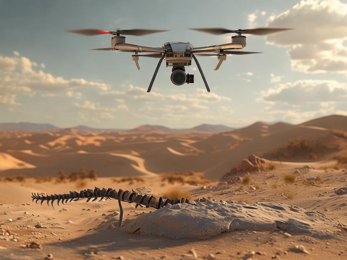 无人机摄像技术助力古生物学研究