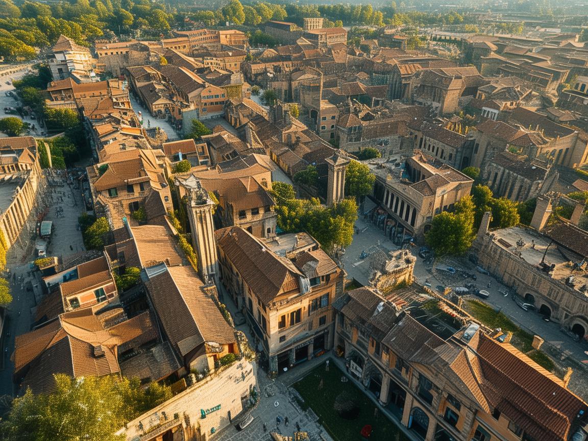 无人机摄像，为历史学家开启全新视角