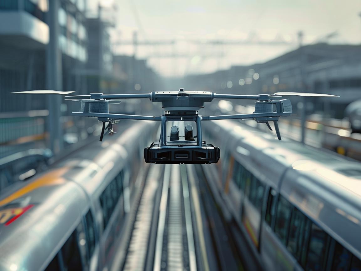 无人机摄像技术助力轻轨车辆段监测