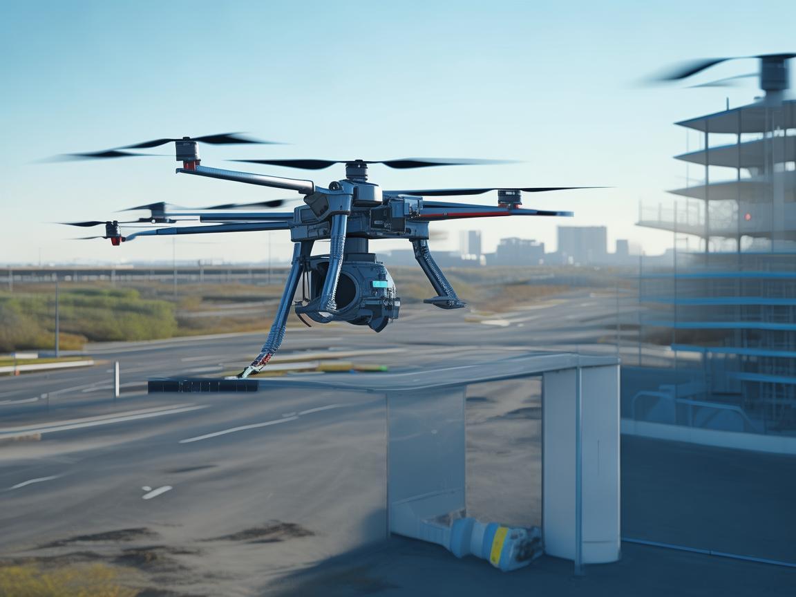 无人机摄像助力医疗废物转运车监管