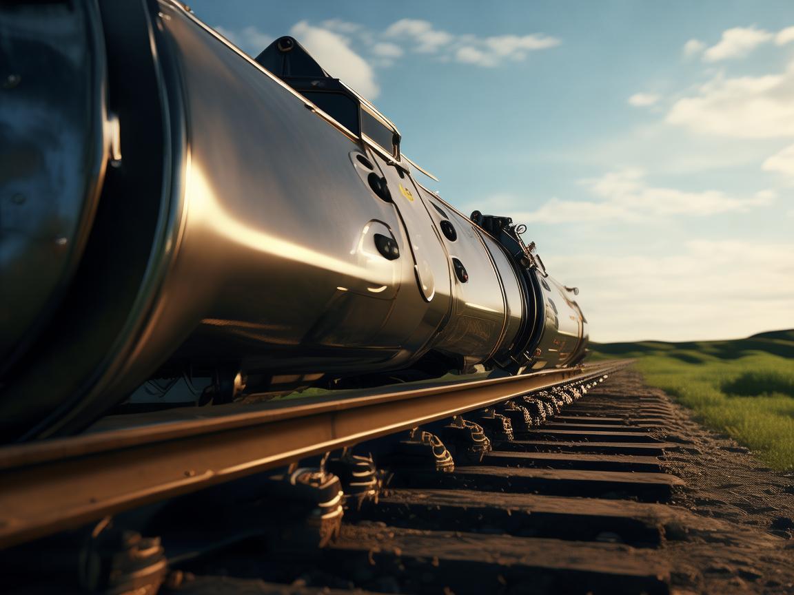 无人机摄像下的单轨铁路车辆探秘