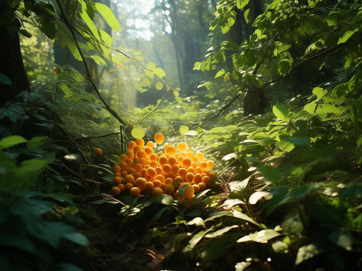 无人机视角下的人参果探秘