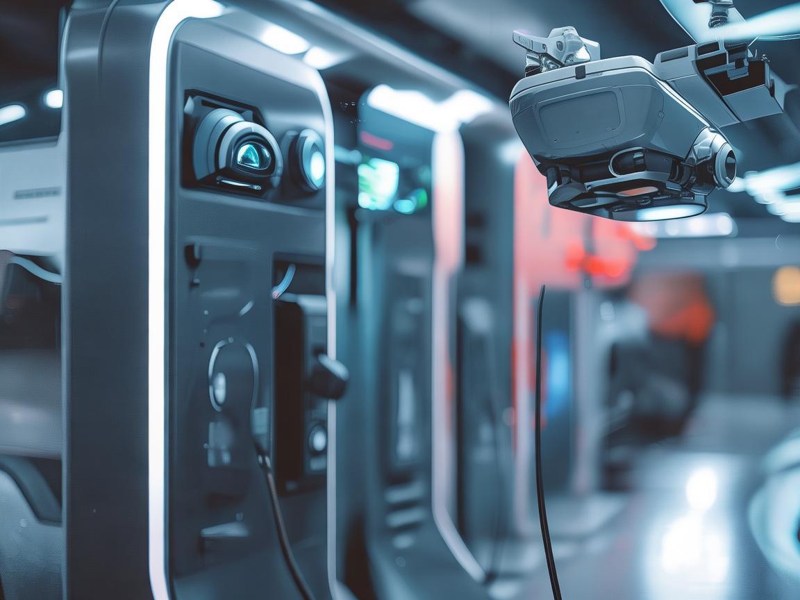 无人机摄像技术助力电动汽车充电站监测