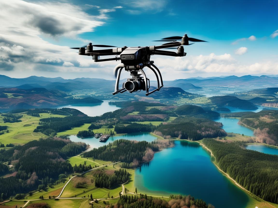 无人机摄像，渴望捕捉的精彩视界