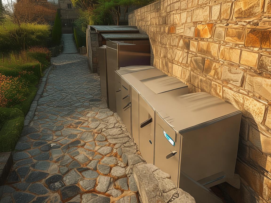 无人机摄像，解锁储物柜的独特视角