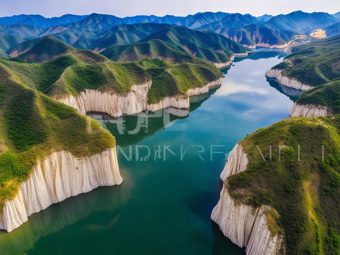 三门峡，无人机摄像下的别样风光