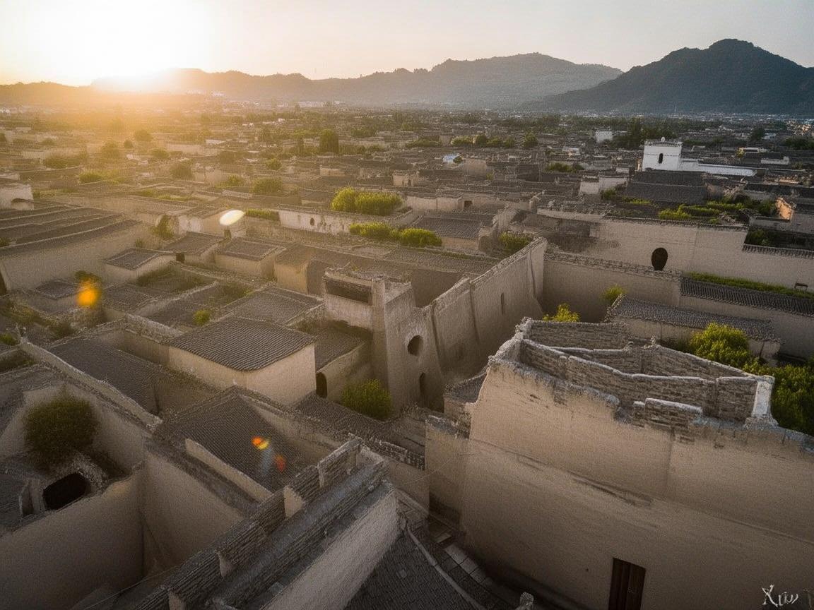 武威，无人机摄像下的别样风采