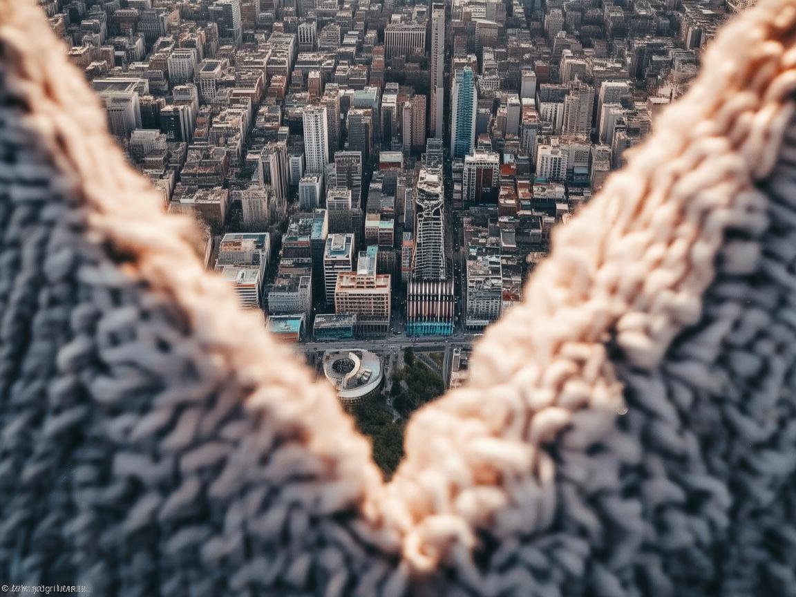 无人机摄像，开襟毛衣视角下的别样精彩