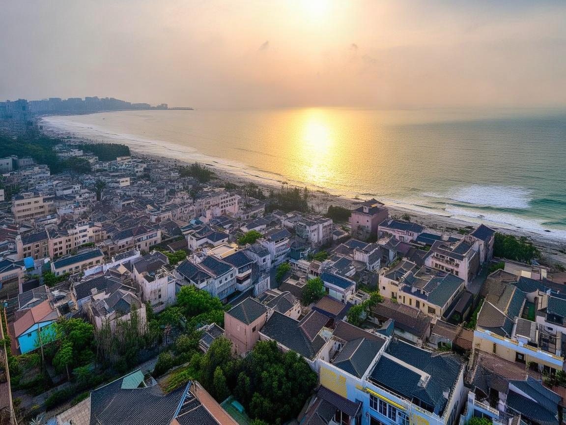无人机视角下的魅力汕尾