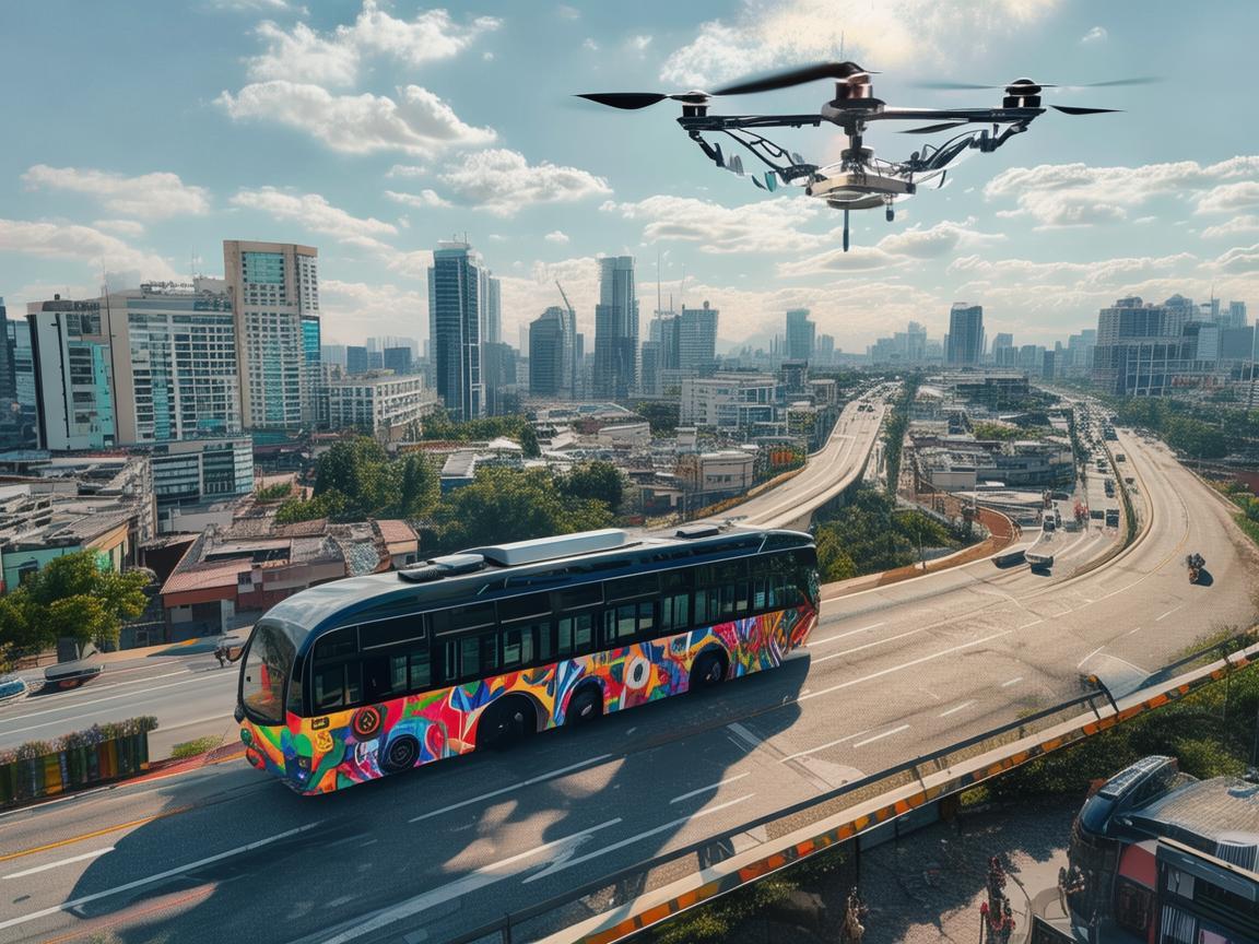 无人机摄像赋能观光巴士，开启别样视觉之旅