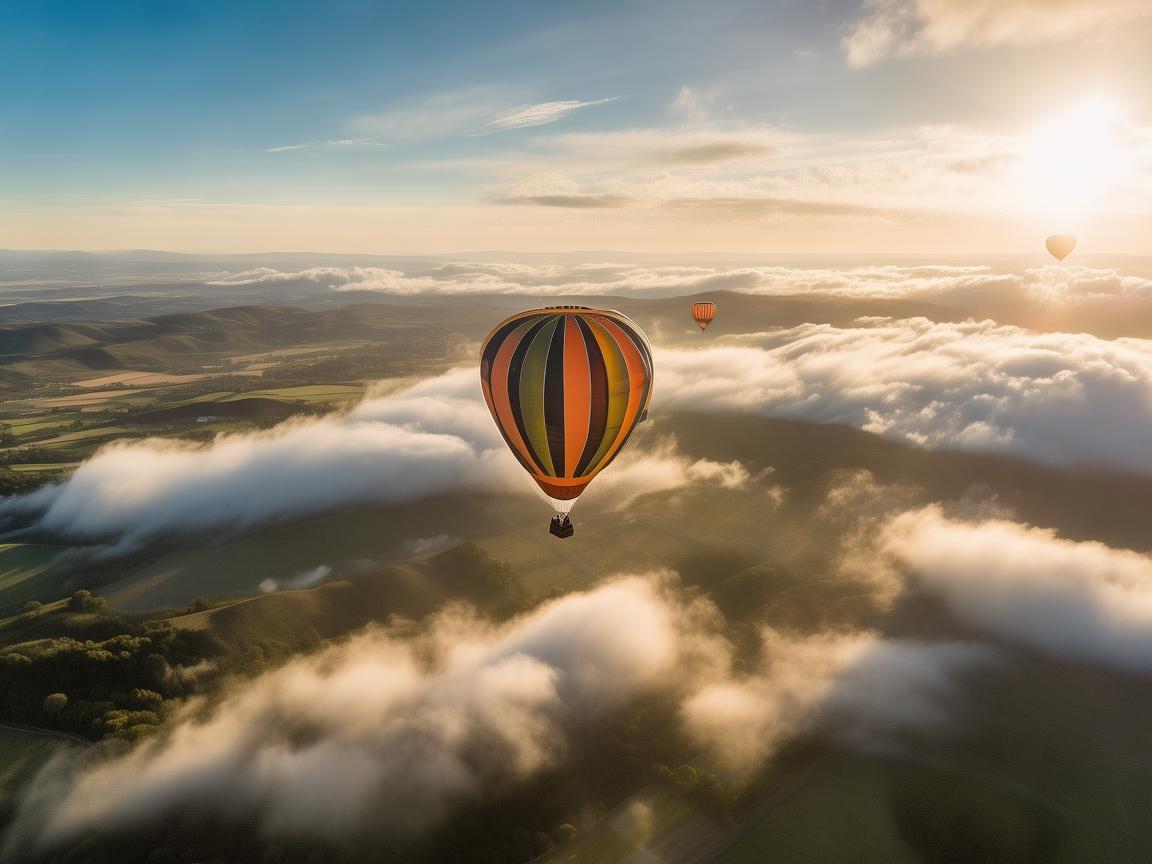 热气球视角下的无人机摄像技术 热气球视角下的无人机摄像技术