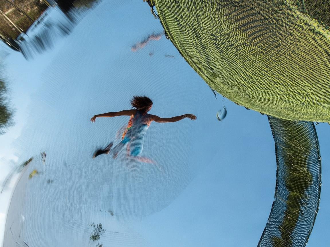 无人机视角下的铁饼运动之美