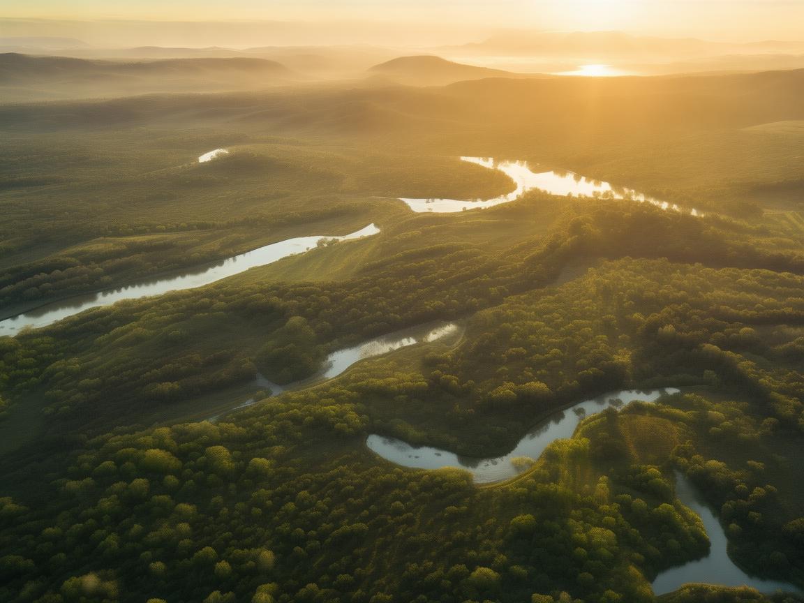 晨光下无人机摄像的独特魅力 晨光下无人机摄像的独特魅力